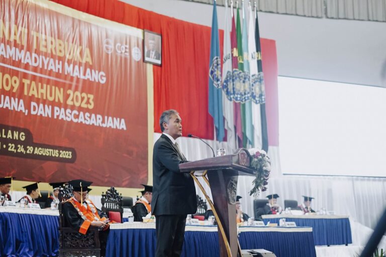 Hadir di Wisuda UMM, Inilah Pesan Direktur Non-Aligned Movement Centre for South-South Technical Cooperation (NAM-CSSTC)