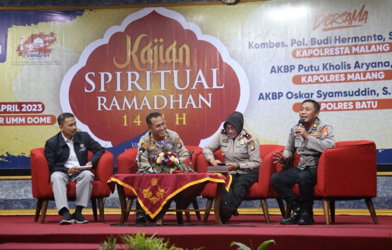 UMM Undang Kepolisian untuk Berbagi Spiritual Ramadhan