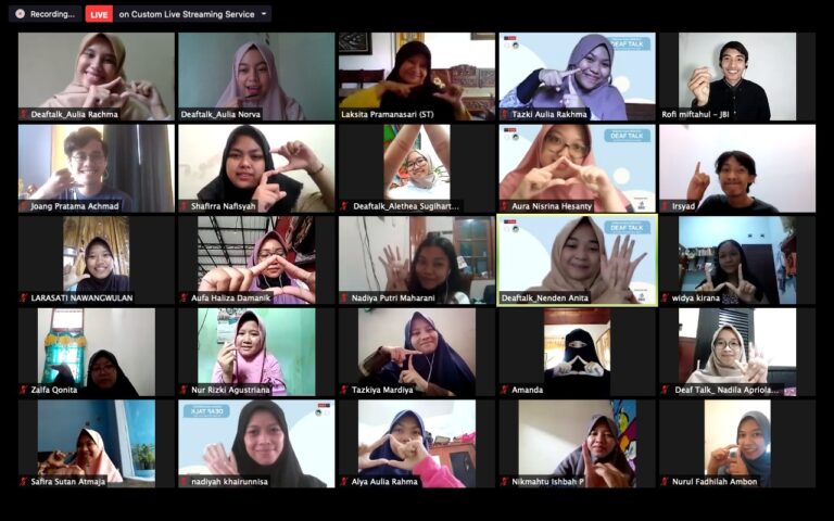 deaf.talk Media Mahasiswa Dekatkan Masyarakat dengan Teman Tuli