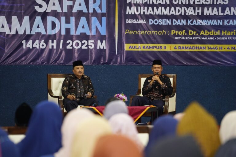 Prof Haris di Safari UMM: Ibadah Melatih Jadi Manusia Mulia
