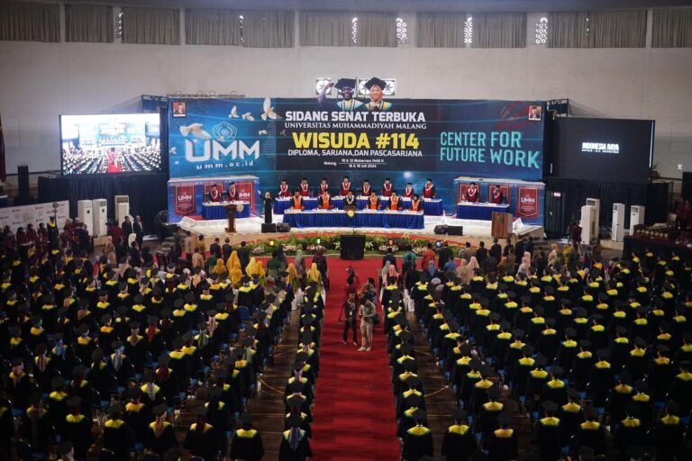 Wisuda UMM ke-114: Begini Cara Hadapi Ketidakpastian Masa Depan