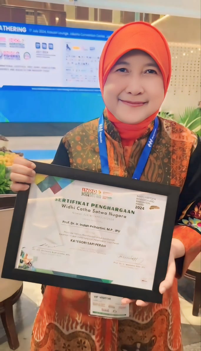 Ciptakan Probiotik Ternak, Profesor UMM Juara Inovasi Nasional