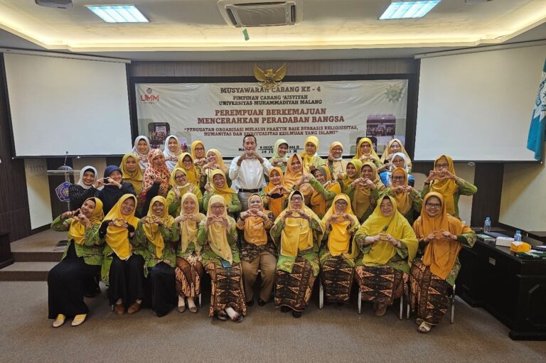 Pimpinan Cabang Aisyiyah UMM Langsungkan Musycab, Dorong Perempuan Jadi Berkemajuan