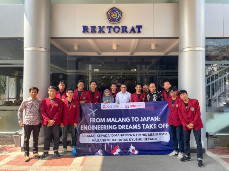 Puluhan Mahasiswa UMM Digembleng di Daihatsu Jepang