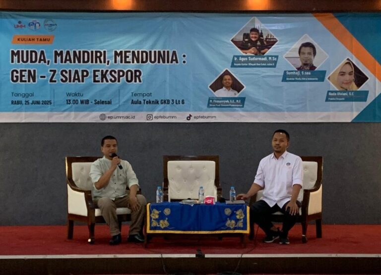 UMM Gandeng Bea Cukai Ajari Mahasiswa jadi Eksportir