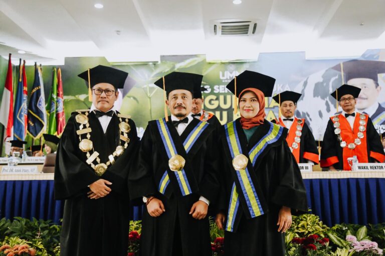 FPP UMM Kukuhkan Dua Guru Besar Baru, Kaji Ruminansia dan Strategi Tanaman