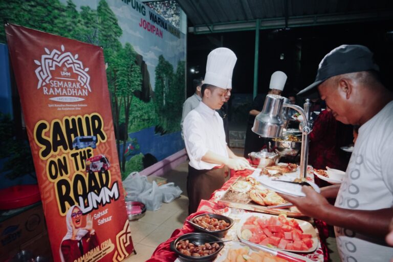 Sahur on The Road UMM di Jodipan, Sajikan Masakan Hotel Bintang Empat