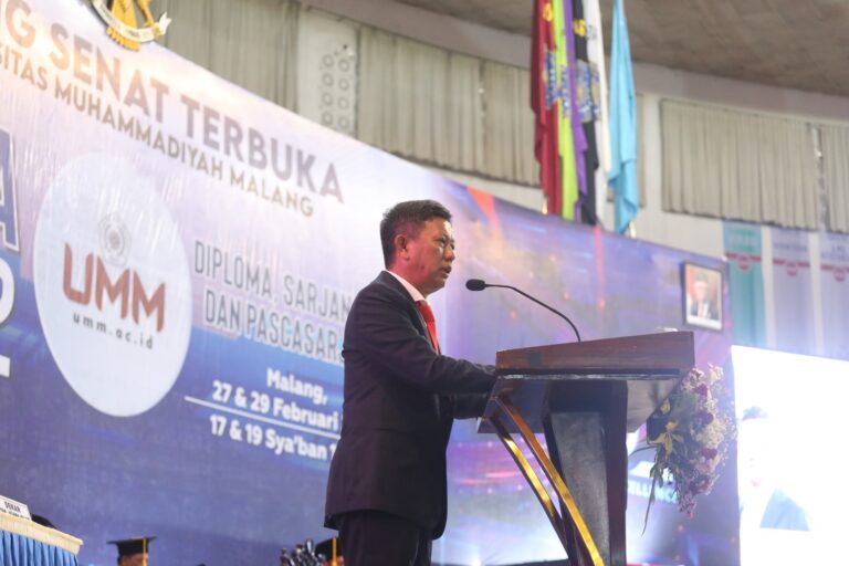Begini Pesan Direktur PT SIER kepada Ribuan Wisudawan UMM