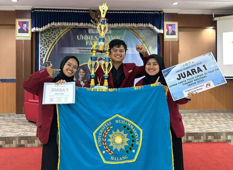 Mahasiswa UMM Menangi Ajang Nasional berkat Bikin Aplikasi Konseling