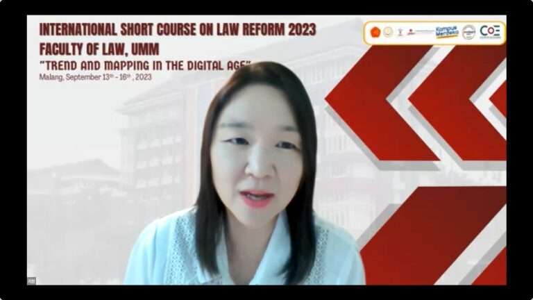Siapkan SDM Hadapi Era Digital, FH UMM Adakan Short Course Bertaraf Internasional