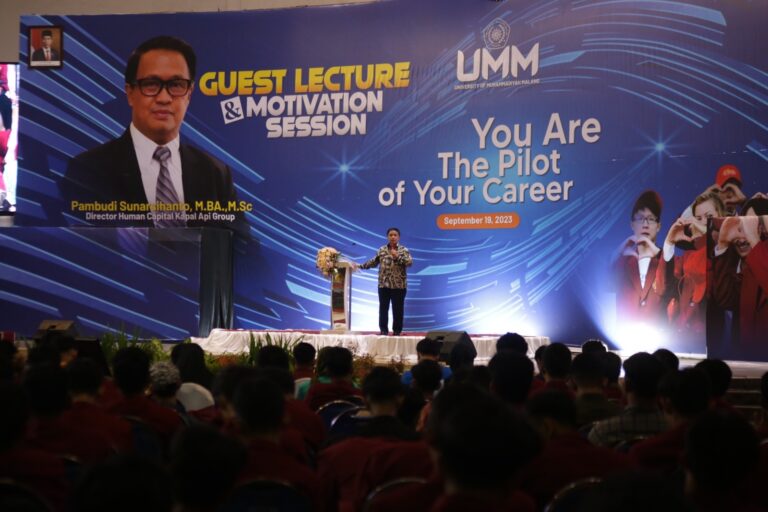 Begini Pesan Director Human Capital Kapal Api pada Ribuan Mahasiswa UMM