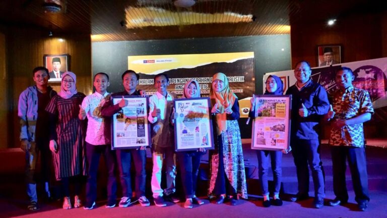 10 Tahun Bersinergi dengan Malang Post, Mahasiswa Prodi PBSI UMM Kembali Luncurkan Tiga Koran