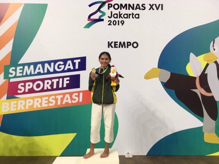 Atlet UMM Sabet Emas di POMNAS 2019