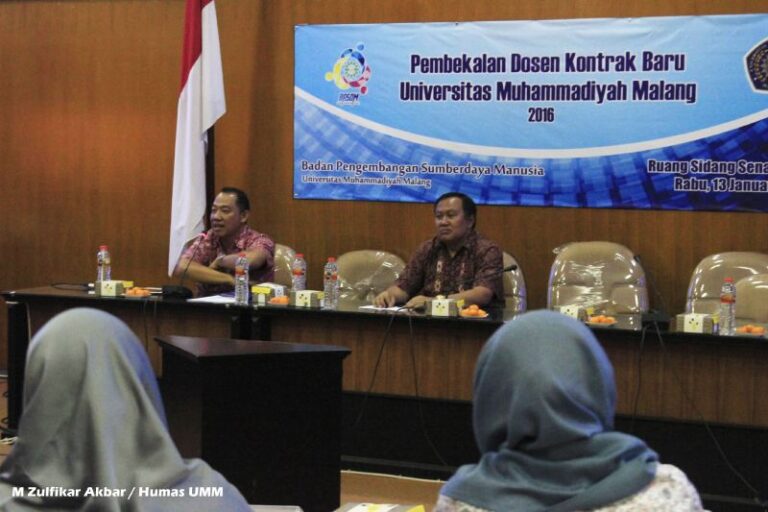 BPSDM Bekali 74 Dosen Kontrak Baru