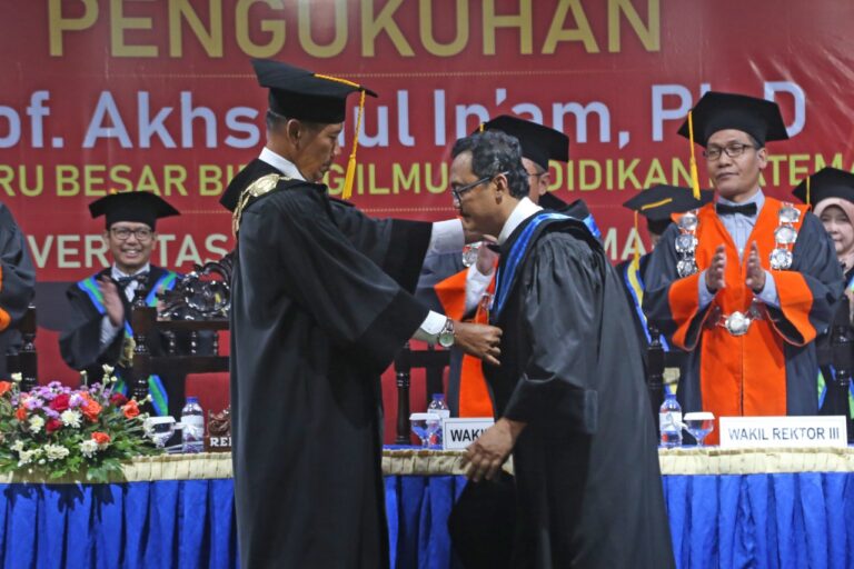 Bedah Metakognitif Imam Al Ghozali, Inam Dikukuhkan sebagai Guru Besar Baru UMM