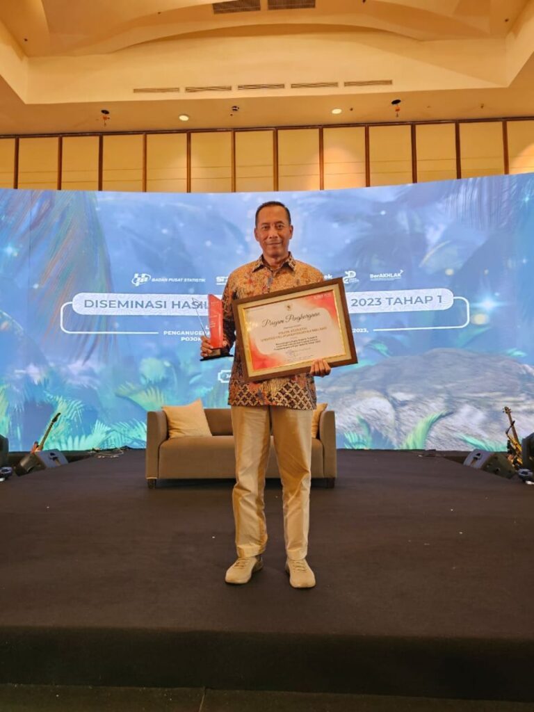 Belum Setahun Berdiri, Pojok Statistik UMM Raih Penghargaan dari BPS Nasional