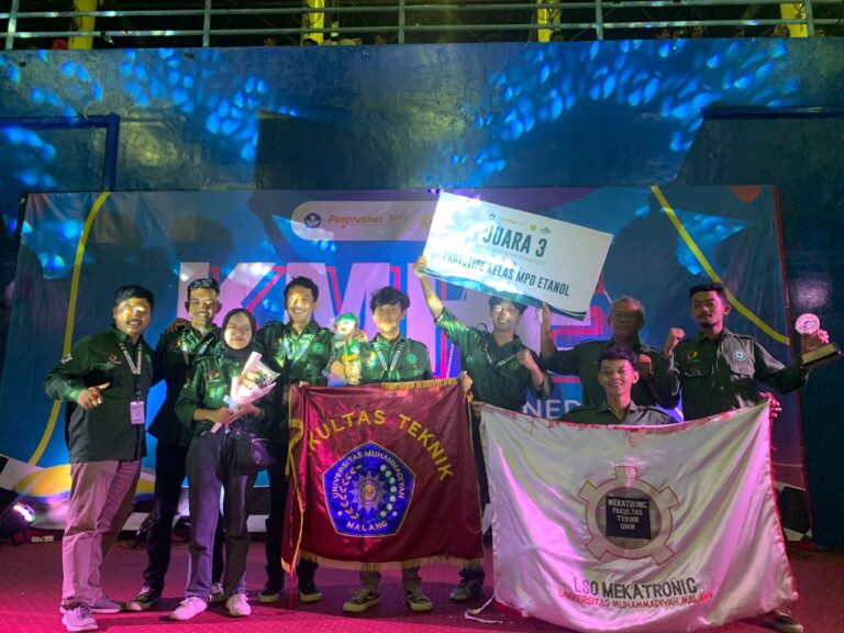 Bikin Prototipe Mobil Etanol, Tim UMM Raih juara KMHE Nasional