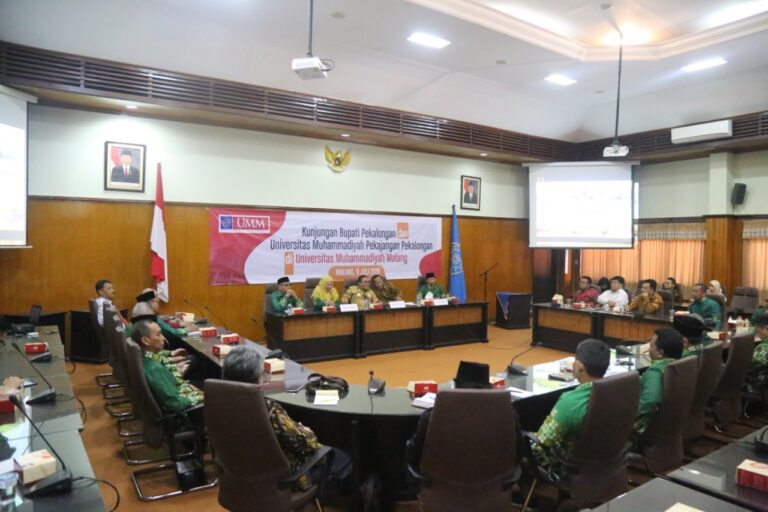 Bupati Pekalongan dan UMPP Belajar Kelola PT Ke UMM