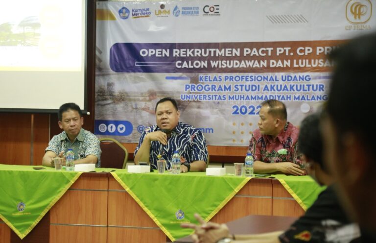 CP Prima Siap Rekrut Alumni UMM dan Sekolah Udang