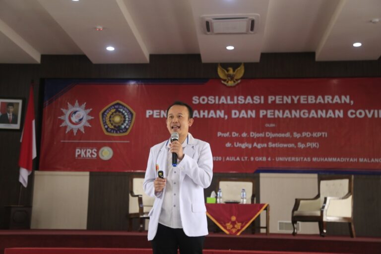 Civitas Akademika UMM Kompak Tepis Kekhawatiran Covid 19