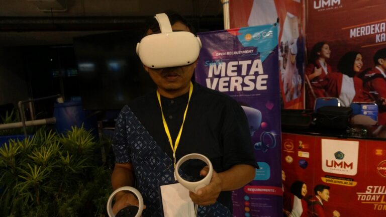 CoE Metaverse dan Koi UMM Bikin Antusias Pengunjung Edufair MBKM