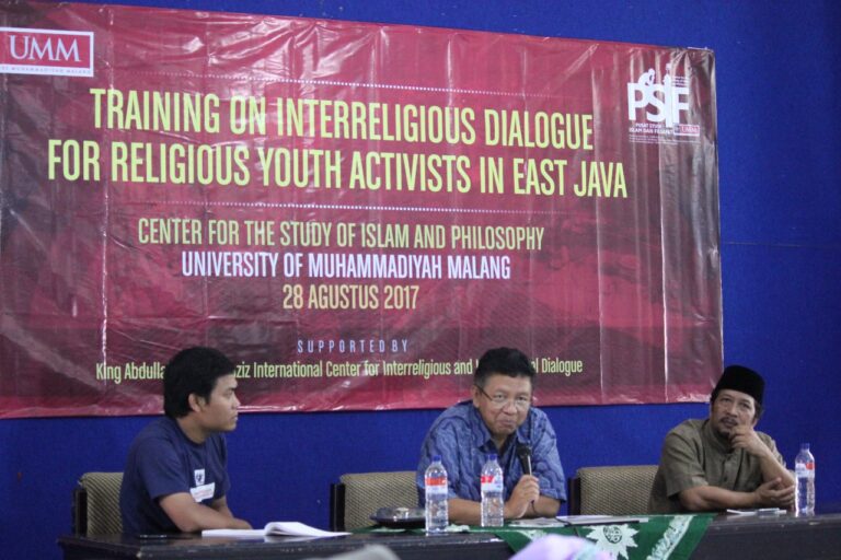 Dialog Lintas Agama PSIF UMM Gandeng 45 Aktivis Muda se-Jawa Timur