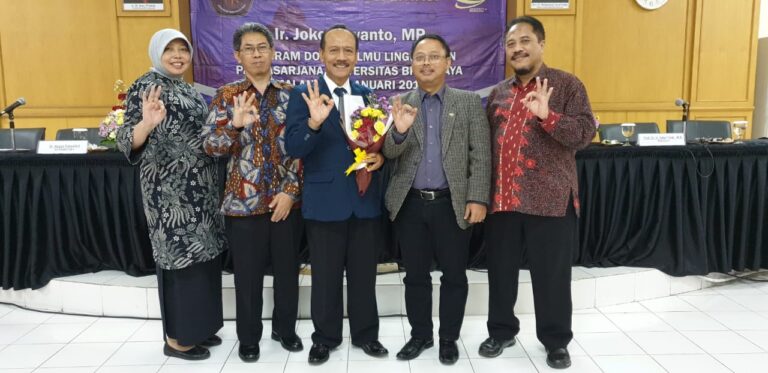 Dosen Kehutanan UMM Raih Gelar Doktor Ilmu Lingkungan