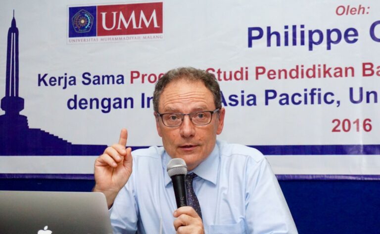Dosen Perancis Beberkan Pengaruh Internasional Bahasa Indonesia