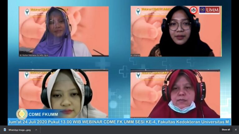 Fakultas Kedokteran UMM Soroti Kesehatan Ibu dan Anak di Masa Pandemi