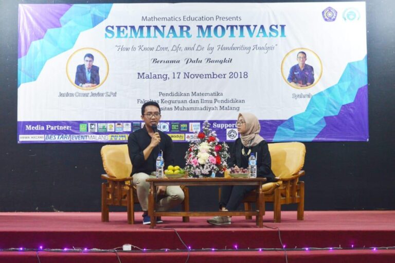 Galang Donasi untuk Palu-Donggala, Prodi Matematika UMM Gelar Seminar Motivasi