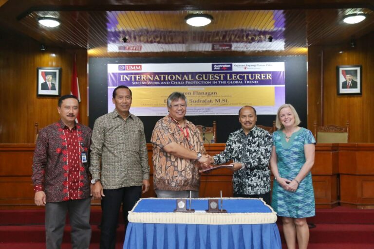 Gandeng Yayasan Sayangi Tunas Cilik, UMM Bekali Mahasiswa Keterampilan Pekerja Sosial