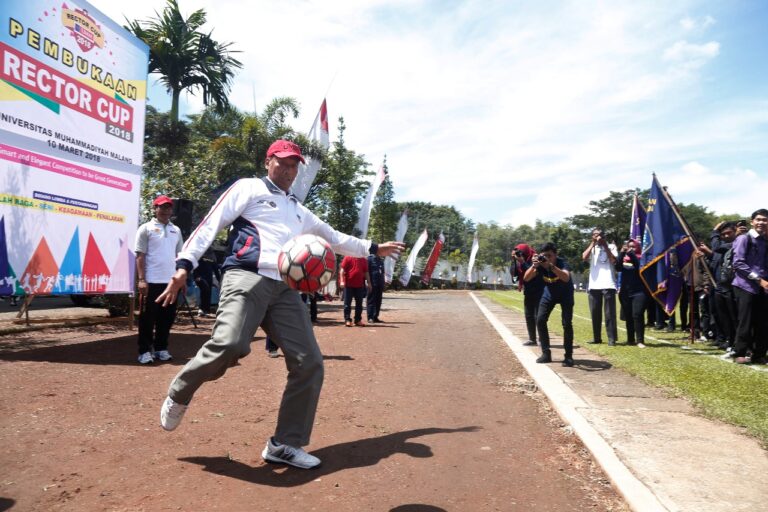 Gelar Rektor Cup 2018, UMM Perkuat Daya Kompetisi Mahasiswa