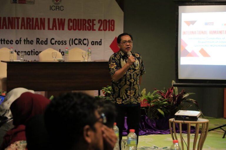 HI UMM Tuan Rumah Kursus Hukum Humaniter Internasional