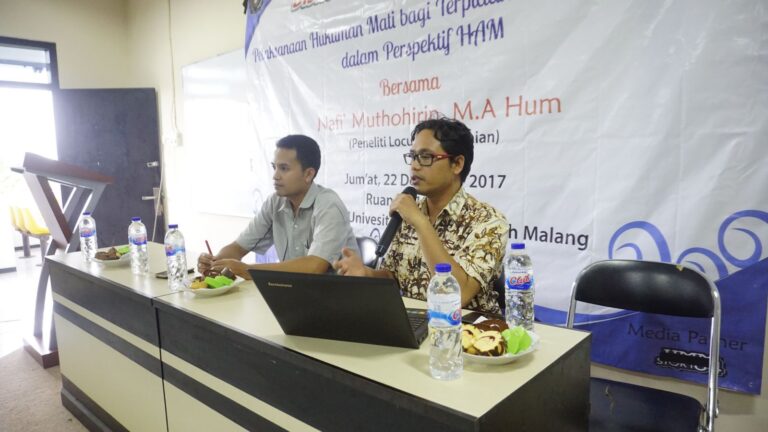 HMJ Civic Hukum UMM bangun Perspektif HAM melalui Jalur Pendidikan