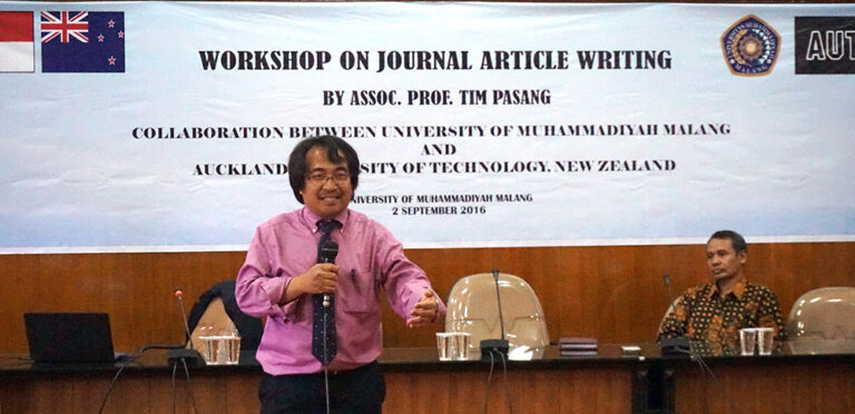 Hadirkan Pakar dari New Zealand, UMM Kembali Gelar Workshop Jurnal Internasional