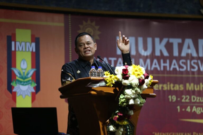 Jenderal (Purn) Gatot Salut, Zaman Now Mahasiswa Muhammadiyah Peduli Pancasila