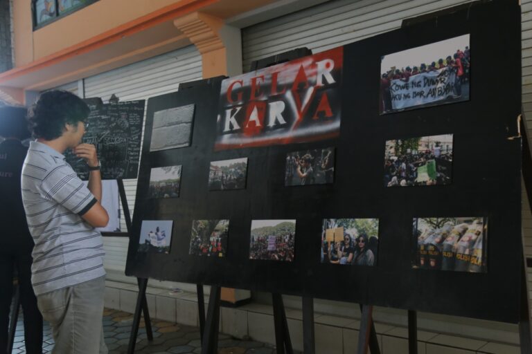 Jufoc Gelar Pameran #ReformasiDikorupsi