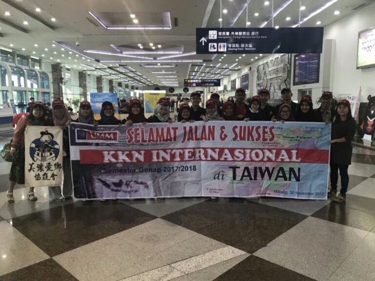 KKN Internasional UMM, Kenalkan Budaya Indonesia di Taiwan