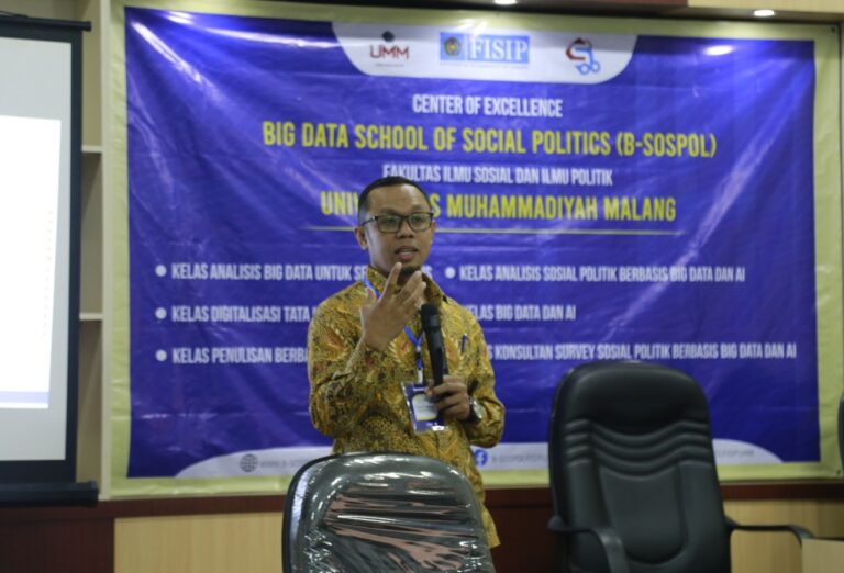 Kaji Big Data, FISIP UMM Buka Kelas B-Sospol
