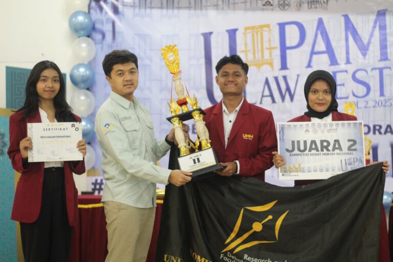 Kaji UU TNI, Mahasiswa Hukum UMM Menangi Ajang Debat Nasional