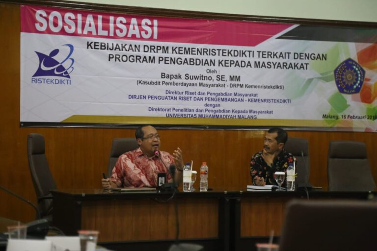 Kasubdit Kemenristekdikti: Pemberdayaan Masyarakat Bukan Sekedar Pengguguran Kewajiban