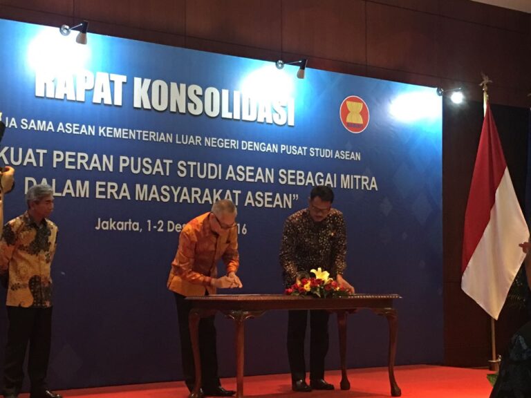 Kemenlu RI dan UMM Bentuk Pusat Studi ASEAN