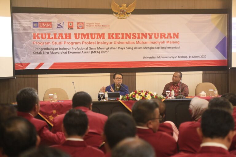 Kementerian PUPR: Profesi Insinyur UMM Punya Kesempatan Besar Bersaing Secara Global