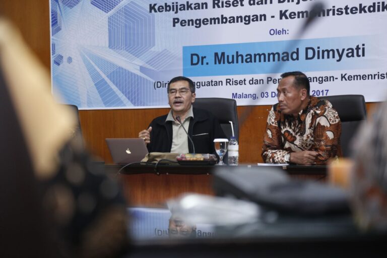 Kemristekdikti Minta Para Peneliti UMM Lakukan Riset Berbasis Kebutuhan Masyarakat