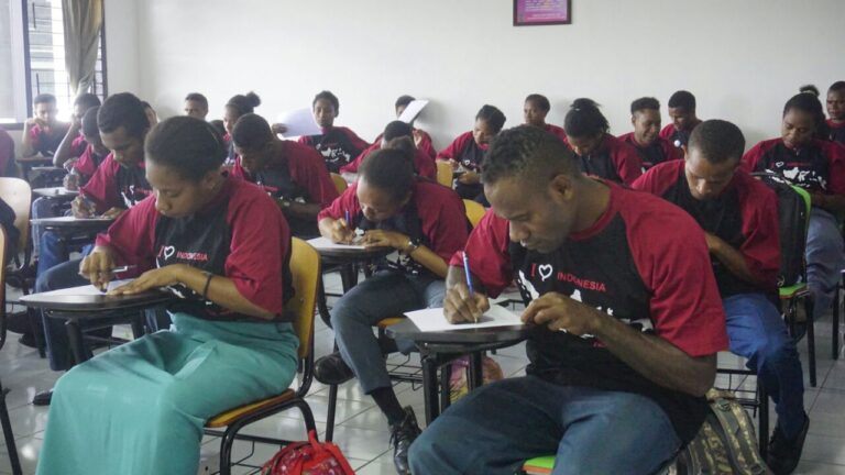 Kerjasama dengan KEMENDIKBUD, UMM Gelar Tes Minat Bakat Siswa Papua