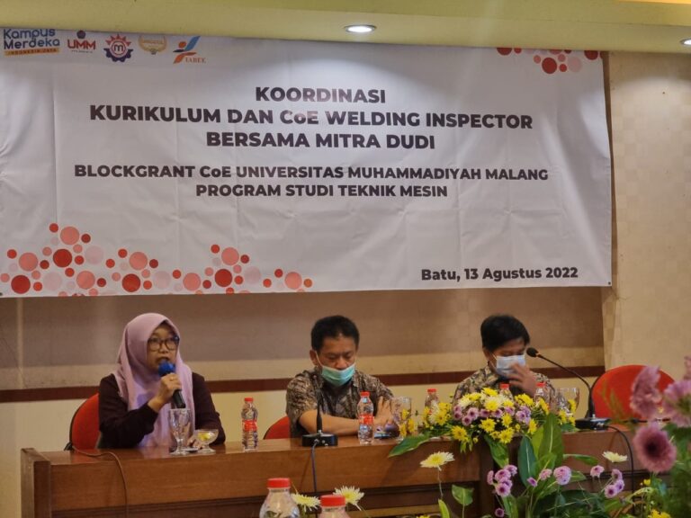 Kurikulum CoE Welding Inspector UMM Penuhi Kebutuhan Industri