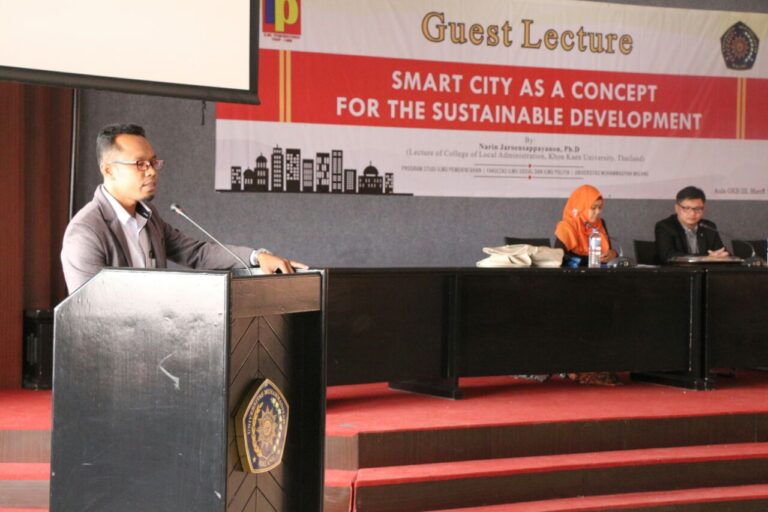Mengupas Tentang Smart City, Prodi IP UMM Datangkan Pemateri Asal Thailand
