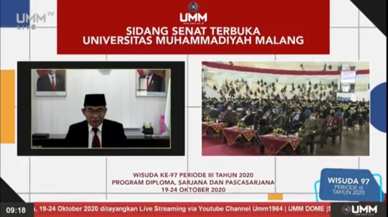 Menko PMK di Wisuda UMM: Segeralah Menjadi Angkatan Kerja Produktif!