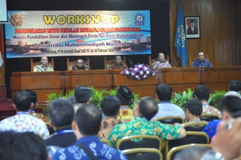 Mutu Sekolah Muhammadiyah Berkontribusi Majukan Pendidikan Bangsa