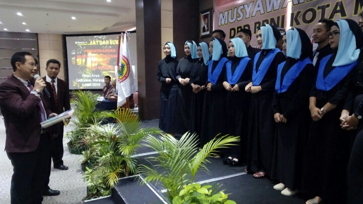 Paduan Suara Fikes UMM Pukau Peserta Musda DPD PPNI